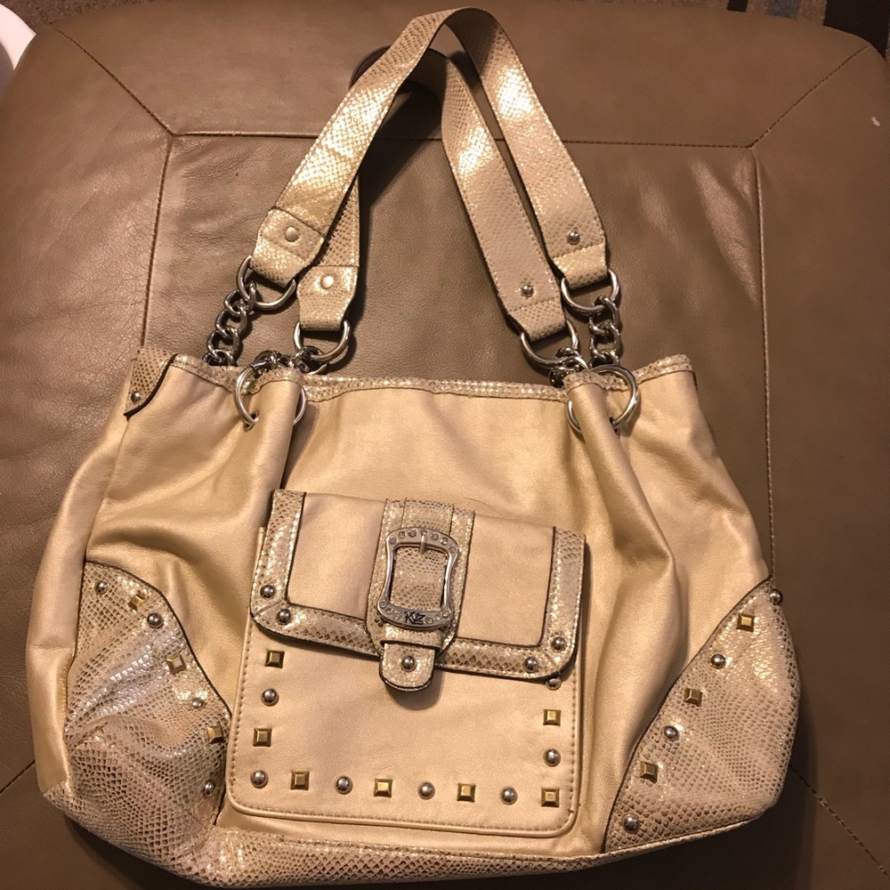 Cute gold purse